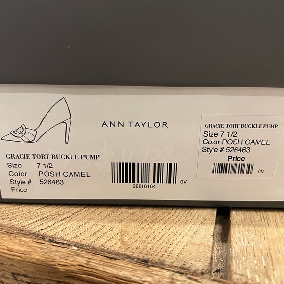Ann Taylor Gracie Tort Buckle Pump - Picture 7 of 7